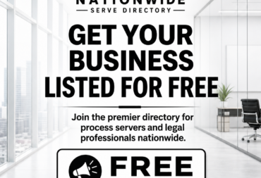 Nationwide Process Server Directory